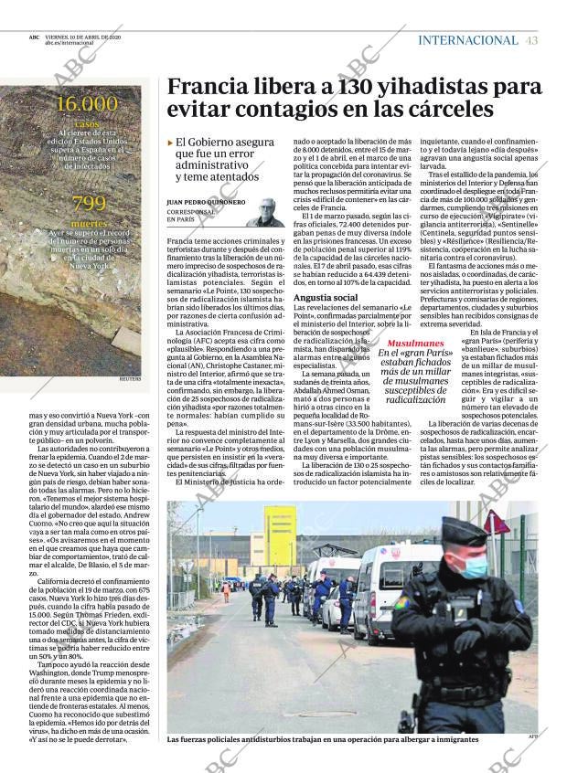 ABC CORDOBA 10-04-2020 página 43