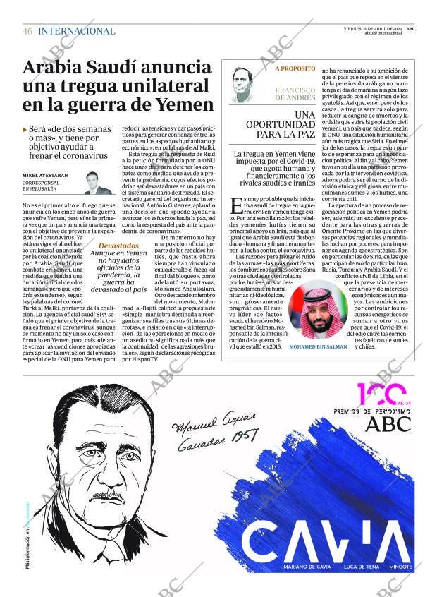 ABC CORDOBA 10-04-2020 página 46