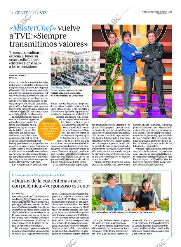 ABC CORDOBA 10-04-2020 página 74