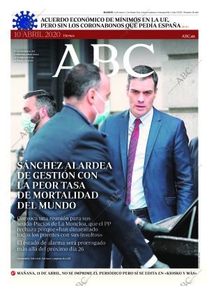 ABC MADRID 10-04-2020