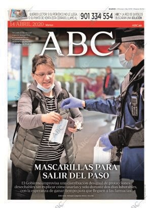 ABC MADRID 14-04-2020