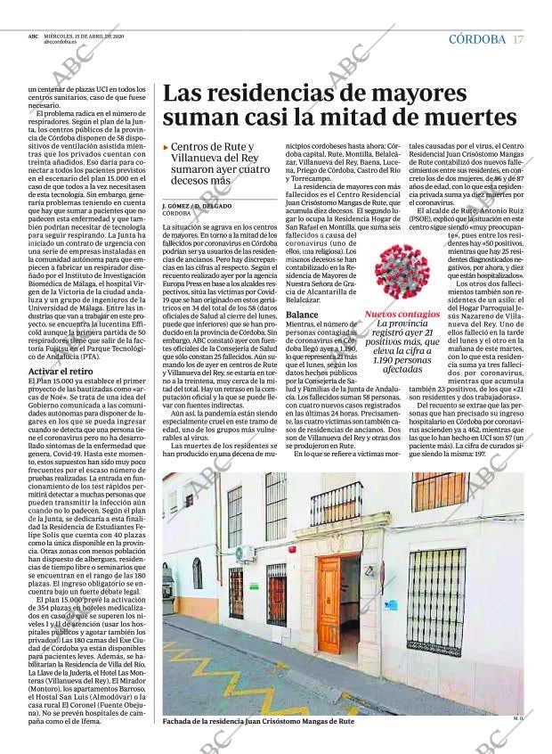 ABC CORDOBA 15-04-2020 página 17