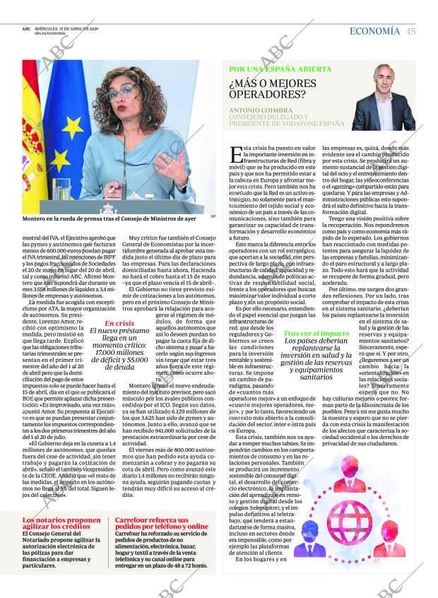 ABC CORDOBA 15-04-2020 página 45