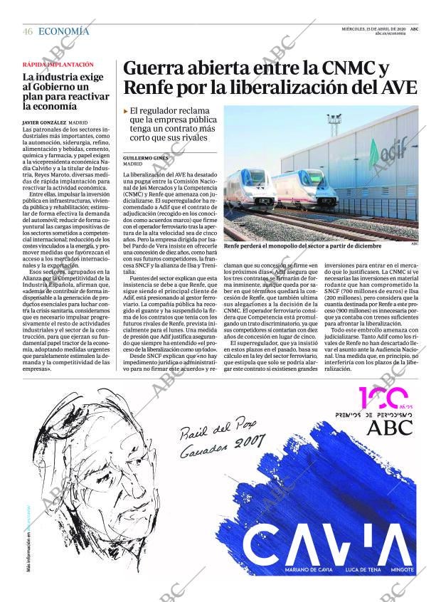 ABC CORDOBA 15-04-2020 página 46