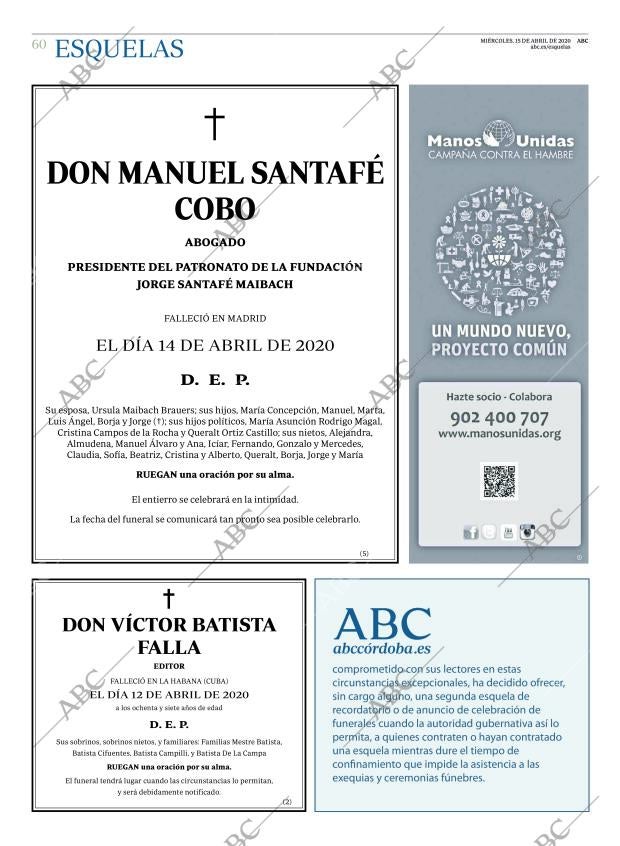 ABC CORDOBA 15-04-2020 página 60