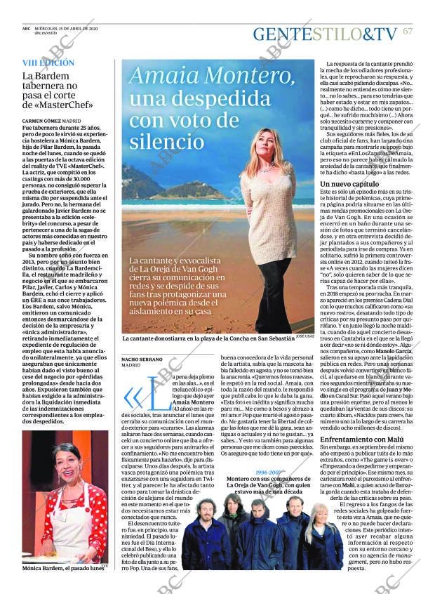ABC CORDOBA 15-04-2020 página 67