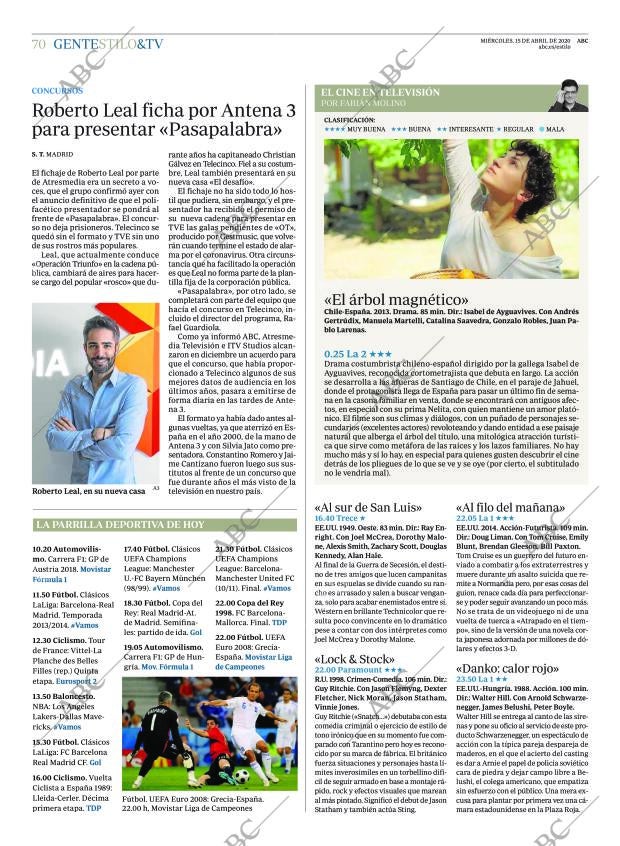 ABC CORDOBA 15-04-2020 página 70