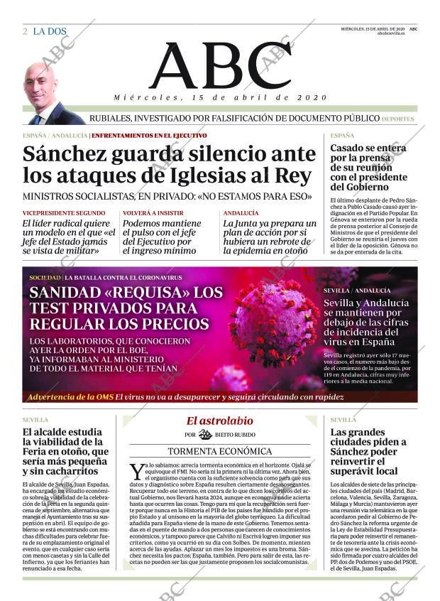 ABC SEVILLA 15-04-2020 página 2