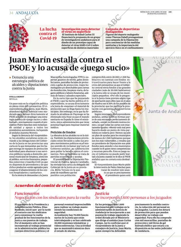 ABC SEVILLA 15-04-2020 página 34