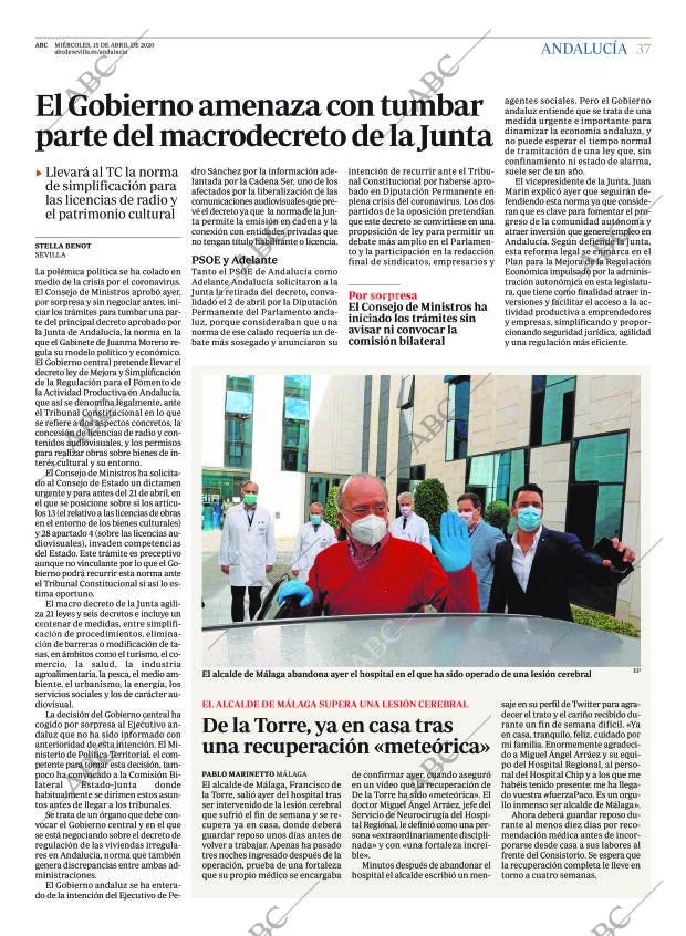 ABC SEVILLA 15-04-2020 página 37