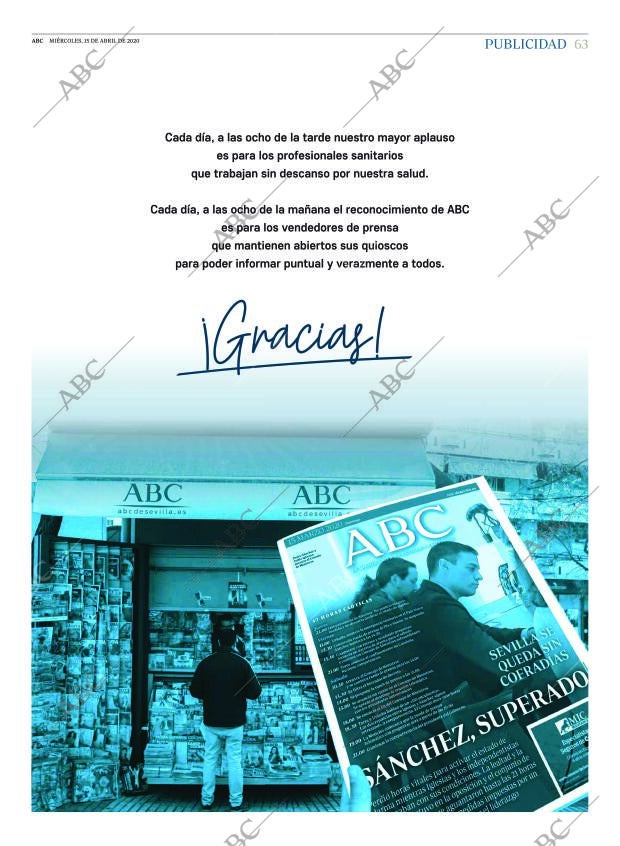 ABC SEVILLA 15-04-2020 página 63