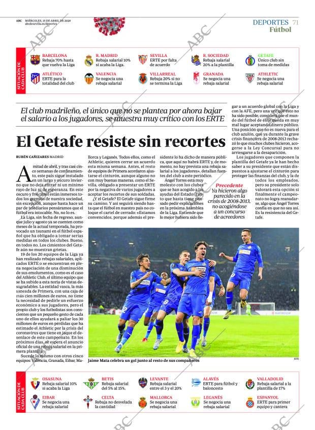 ABC SEVILLA 15-04-2020 página 71