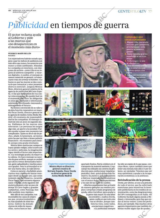 ABC SEVILLA 15-04-2020 página 77