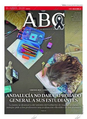 ABC SEVILLA 16-04-2020 página 1