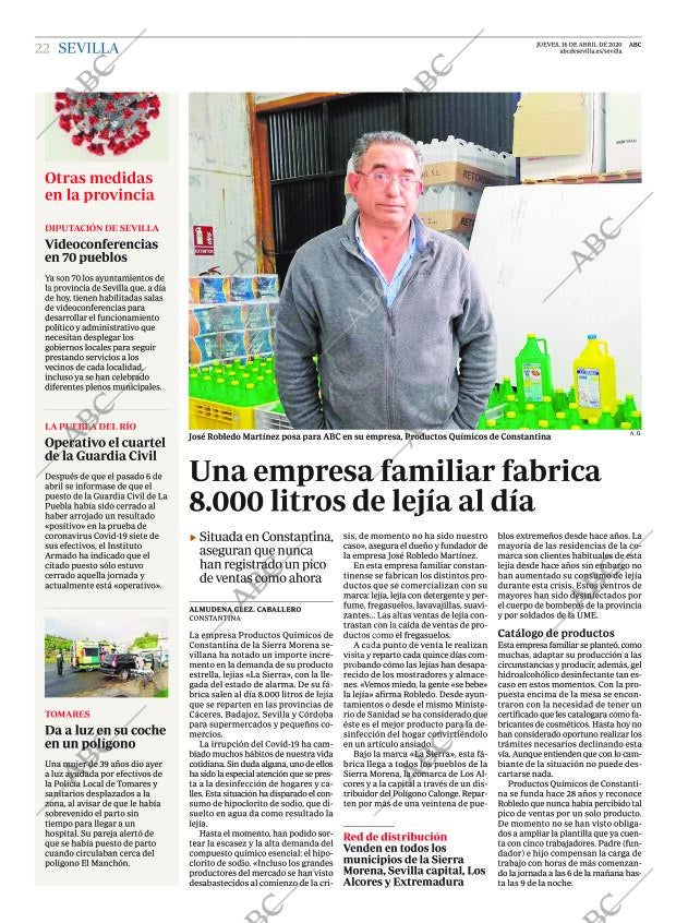 ABC SEVILLA 16-04-2020 página 22