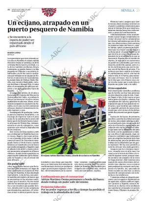 ABC SEVILLA 16-04-2020 página 23