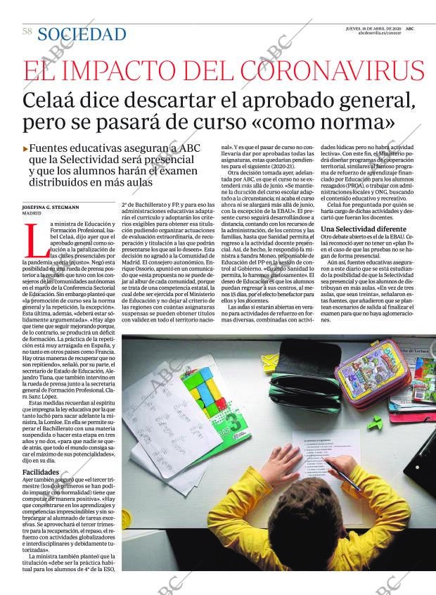 ABC SEVILLA 16-04-2020 página 58