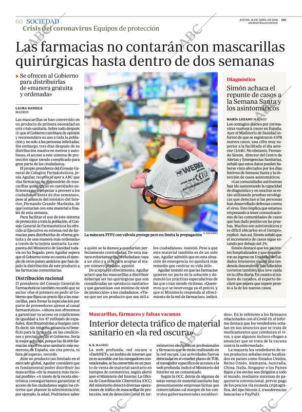 ABC SEVILLA 16-04-2020 página 60