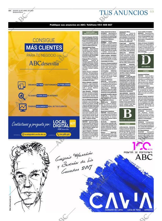 ABC SEVILLA 16-04-2020 página 69
