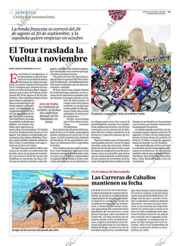ABC SEVILLA 16-04-2020 página 74