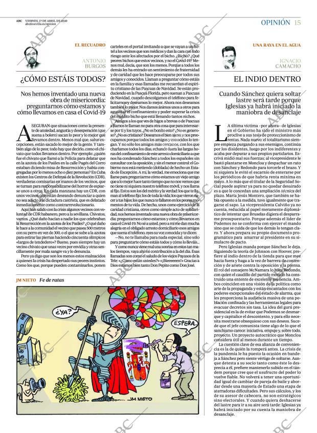 ABC SEVILLA 17-04-2020 página 15