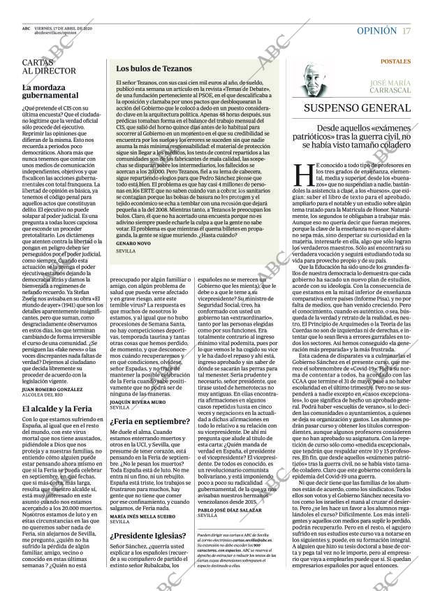 ABC SEVILLA 17-04-2020 página 17