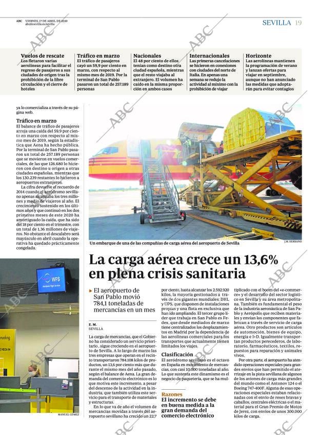 ABC SEVILLA 17-04-2020 página 19