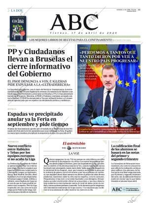 ABC SEVILLA 17-04-2020 página 2