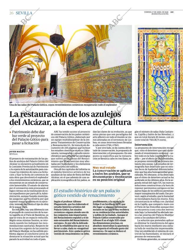 ABC SEVILLA 17-04-2020 página 26