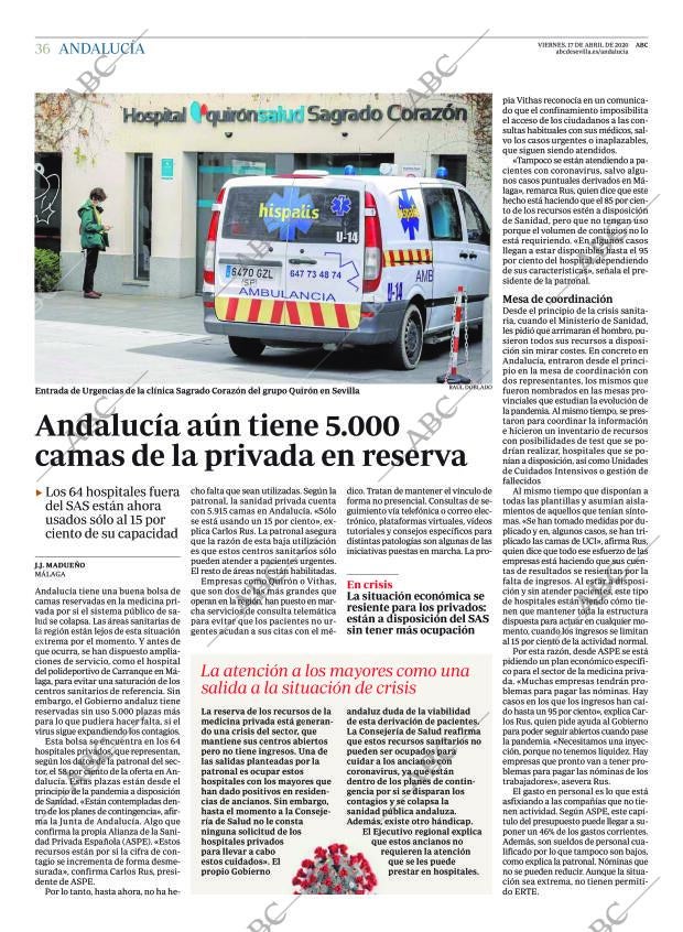 ABC SEVILLA 17-04-2020 página 36
