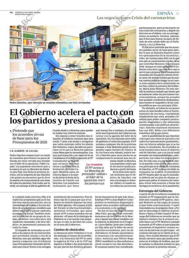 ABC SEVILLA 17-04-2020 página 41