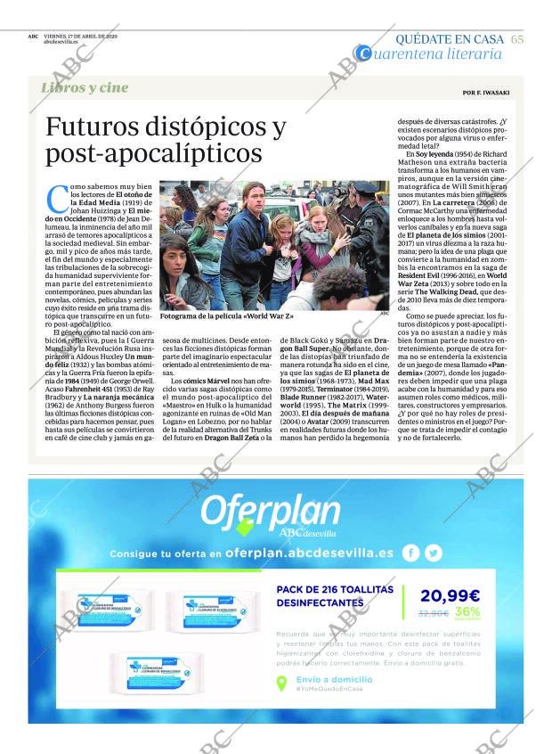 ABC SEVILLA 17-04-2020 página 65