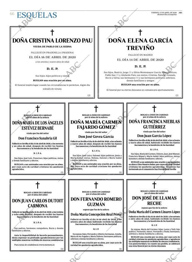 ABC SEVILLA 17-04-2020 página 66