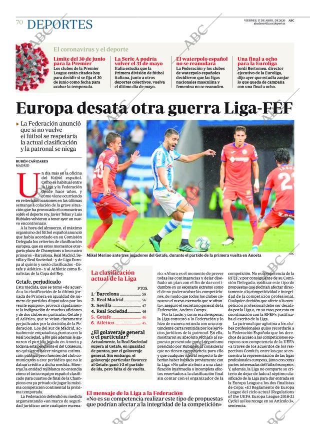 ABC SEVILLA 17-04-2020 página 70