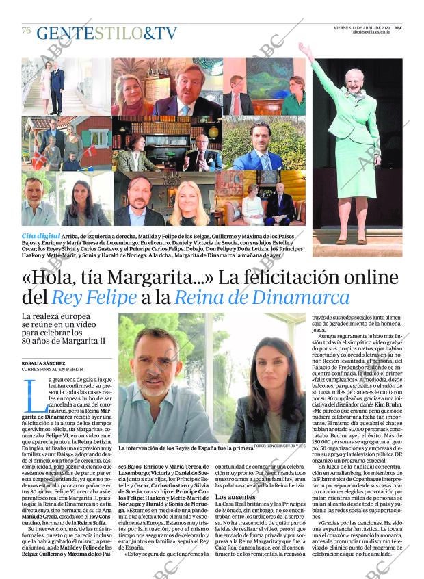 ABC SEVILLA 17-04-2020 página 76