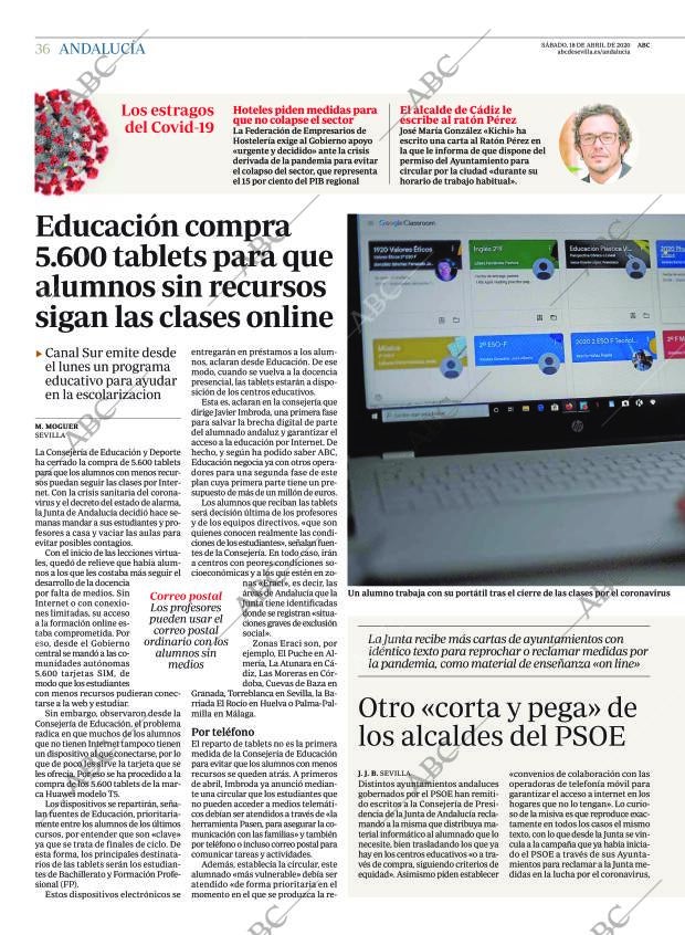 ABC CORDOBA 18-04-2020 página 36