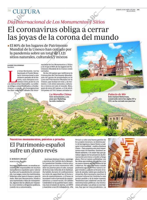 ABC CORDOBA 18-04-2020 página 58