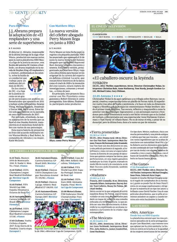 ABC CORDOBA 18-04-2020 página 70