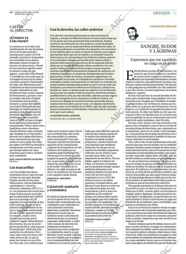 ABC SEVILLA 18-04-2020 página 15
