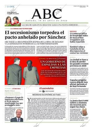 ABC SEVILLA 18-04-2020 página 2