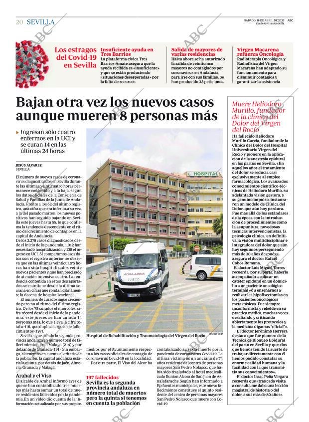 ABC SEVILLA 18-04-2020 página 20