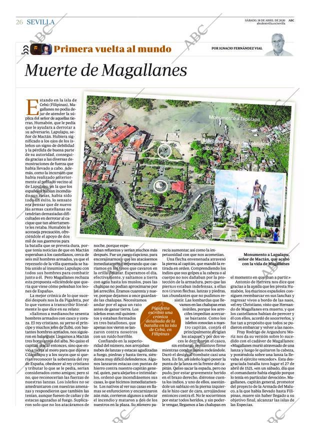 ABC SEVILLA 18-04-2020 página 26