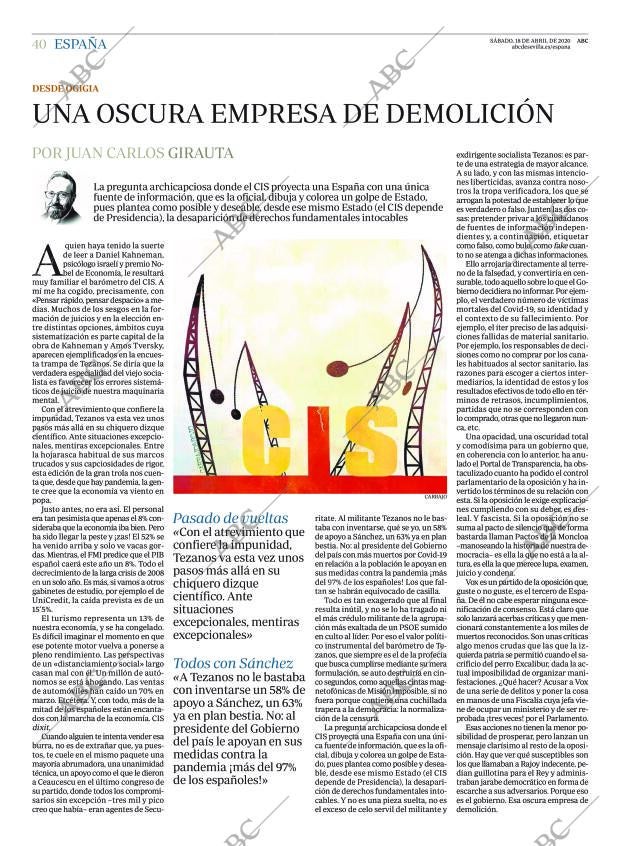 ABC SEVILLA 18-04-2020 página 40