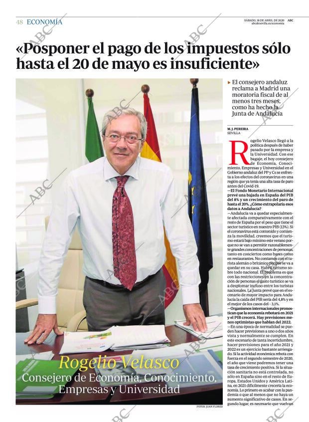 ABC SEVILLA 18-04-2020 página 48