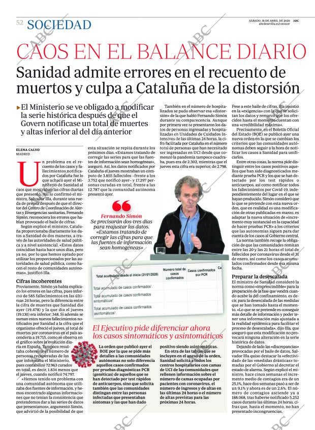 ABC SEVILLA 18-04-2020 página 52