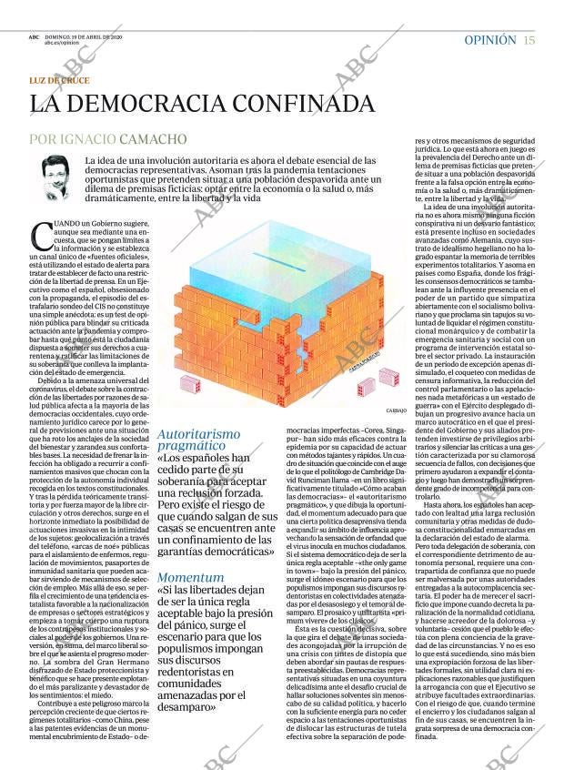 ABC CORDOBA 19-04-2020 página 15