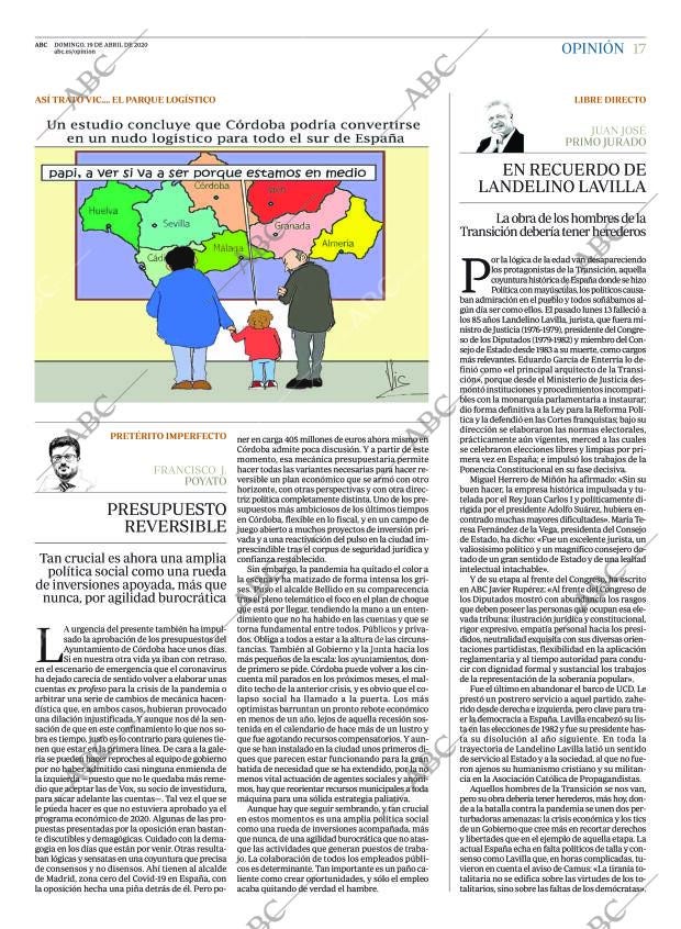 ABC CORDOBA 19-04-2020 página 17