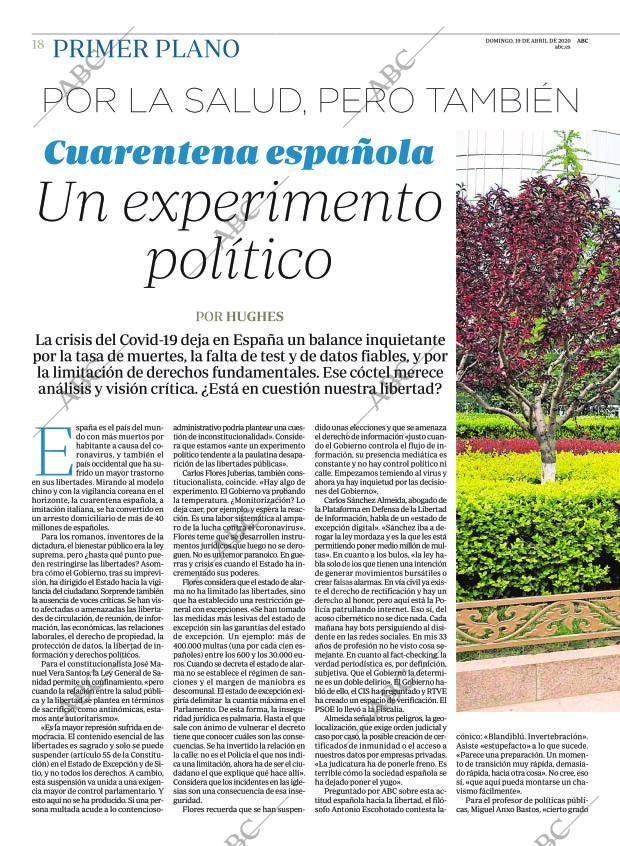 ABC CORDOBA 19-04-2020 página 18
