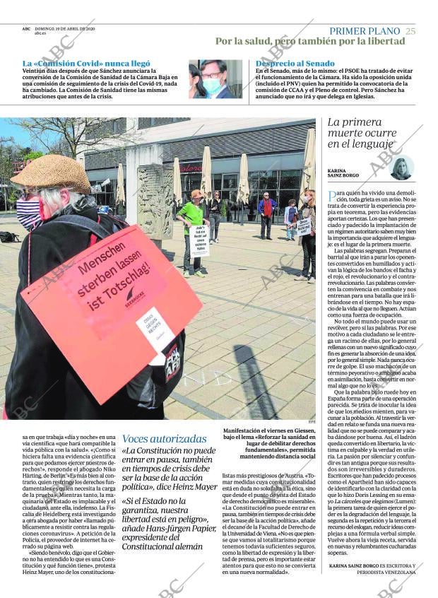 ABC CORDOBA 19-04-2020 página 25