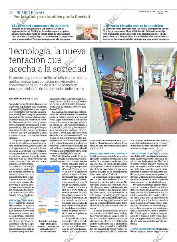 ABC CORDOBA 19-04-2020 página 28
